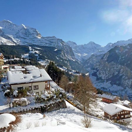 Apartment Im Gruebi-1 By Interhome Wengen Esterno foto