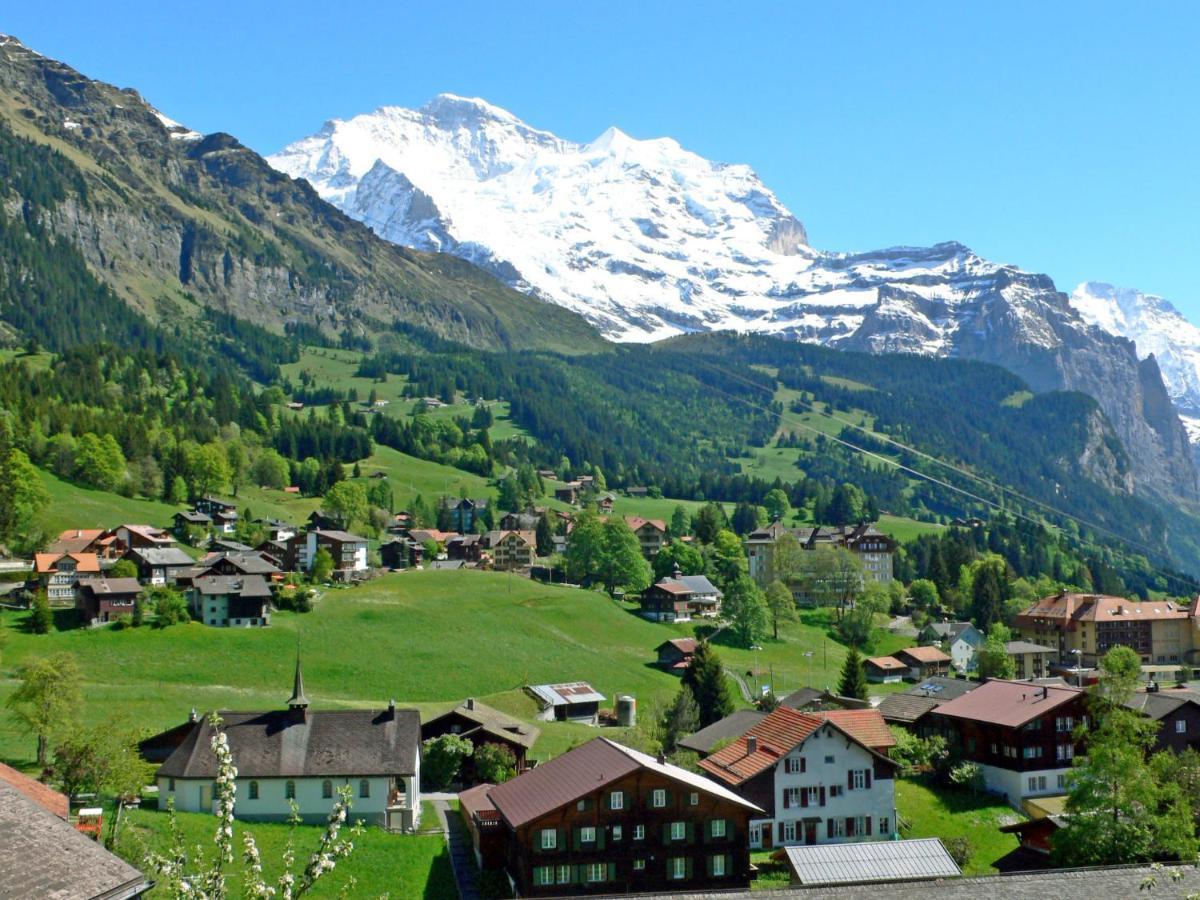 Apartment Im Gruebi-1 By Interhome Wengen Esterno foto